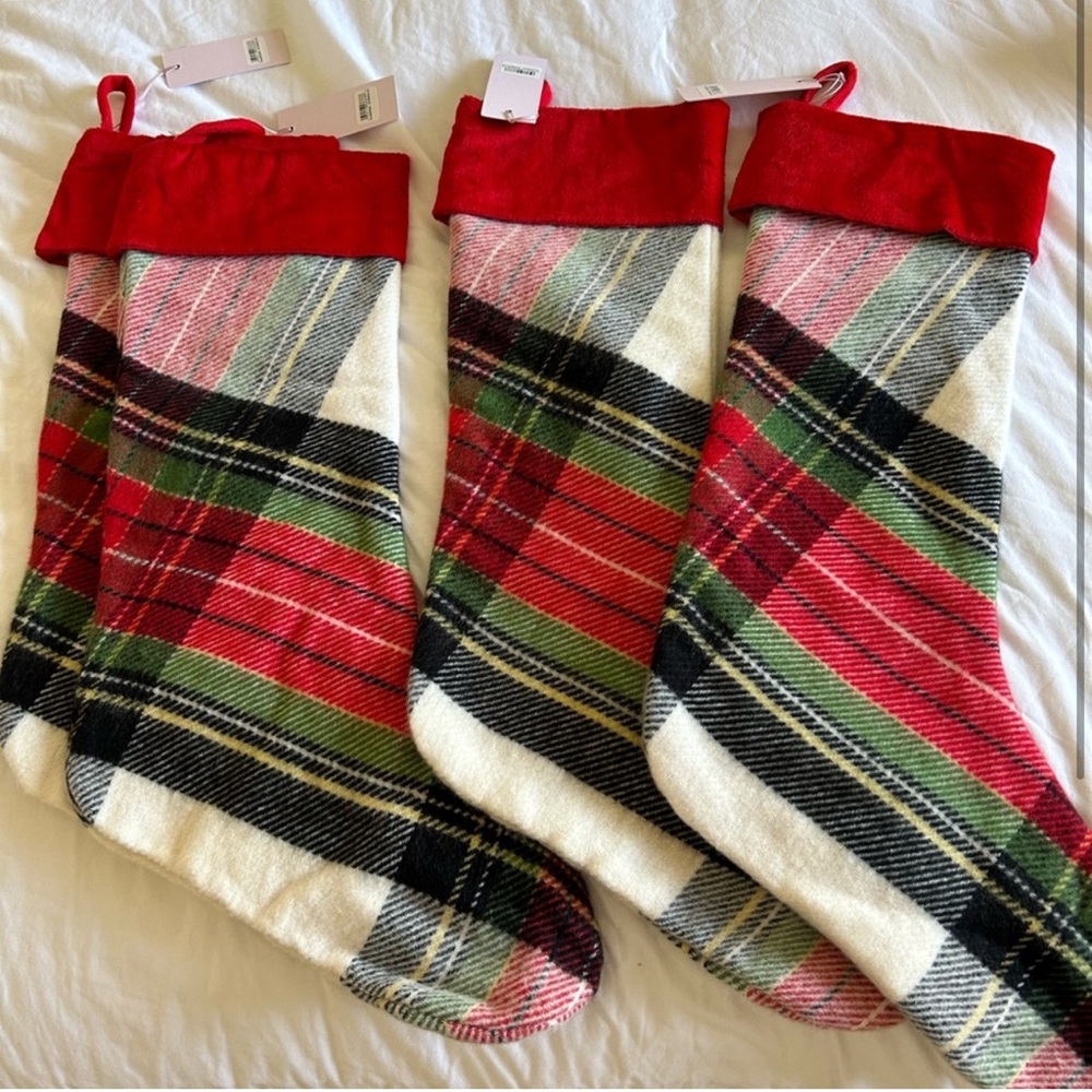 NWT Rachel Parcell Plaid Stockings
